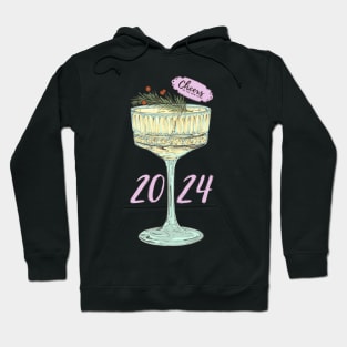 Cheers To The New Year 2024 Hoodie